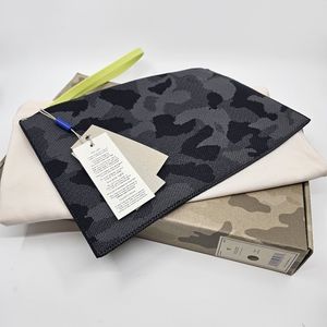 Rothy's Slate Camo Essential Pouch With Magnets Retired